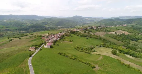 Fortunago dall'alto